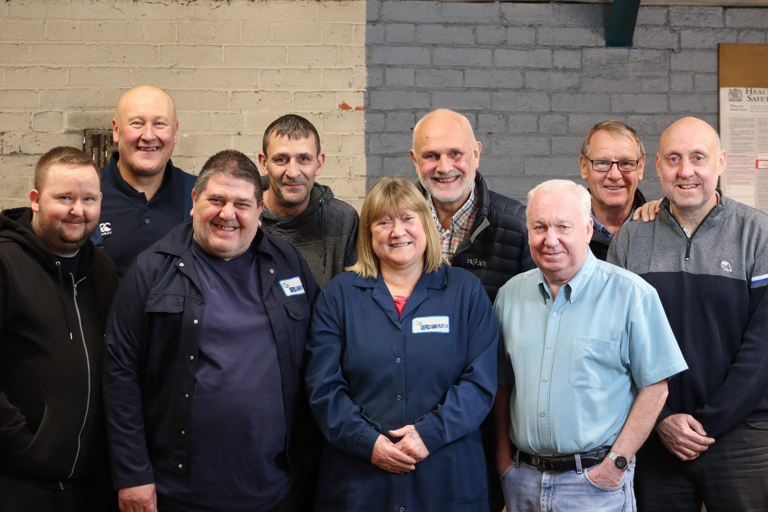 Fotografía del personal de Sheffield Gauge Plate