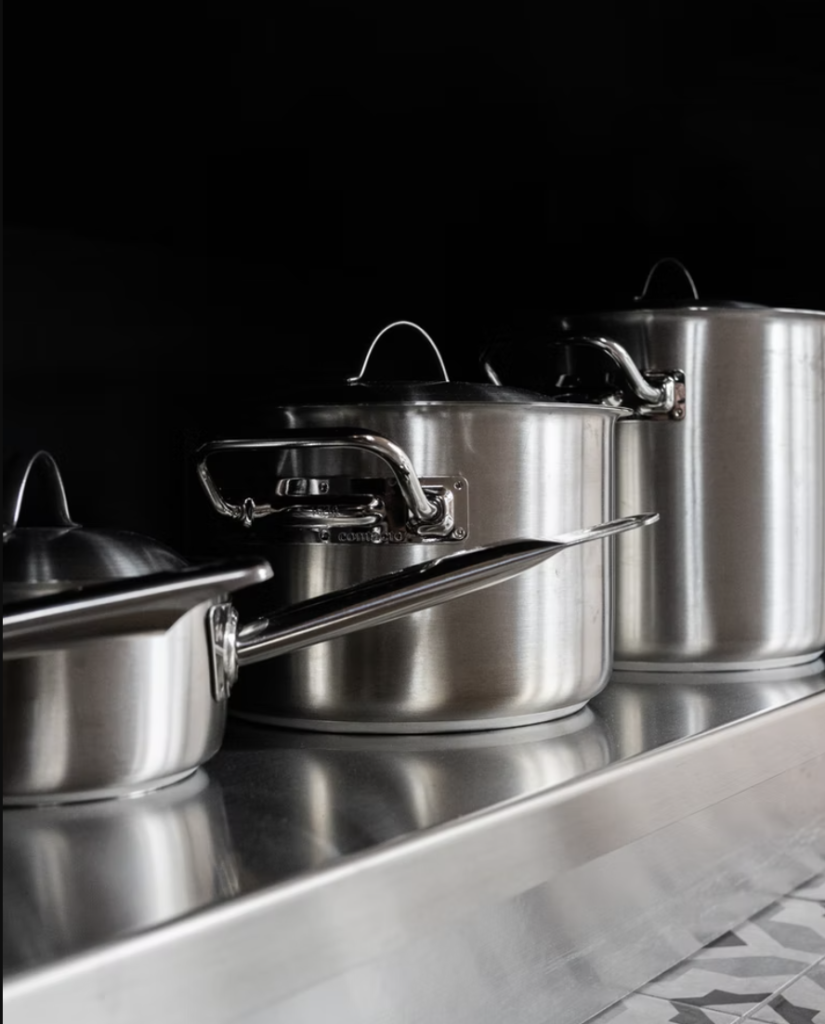 Stainless steel kitchen utensils